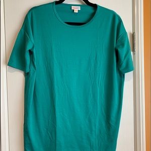 NEW LuLaRoe Irma Top - rare solid green